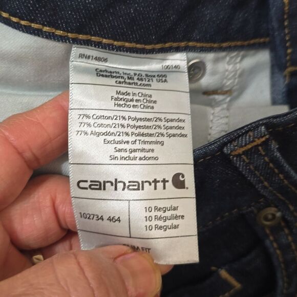 Carhartt Layton skinny jeans size 10 - Picture 9 of 11